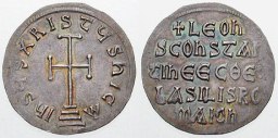 SB1628 Leo V the Armenian. Miliaresion. Constantinople
