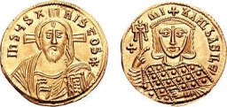 SB1688 Michael III the Drunkard. Solidus. Constantinople
