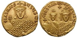 SB1703 Basil I the Macedonian. Solidus. Constantinople