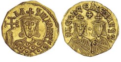 SB1705 Basil I the Macedonian. Semissis. Constantinople