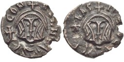 SB1714 Basil I the Macedonian. Tremissis. Syracuse (Sicily)