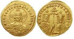 SB1797 Basil II Bulgaroktonos. Histamenon nomisma. Constantinople