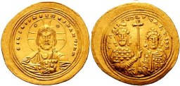 SB1800 Basil II Bulgaroktonos. Histamenon nomisma. Constantinople