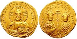 SB1806 Basil II Bulgaroktonos. Tetarteron nomisma. Constantinople