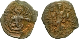SB1988 Andronicus I Comnenus. Tetarteron. Thessalonica