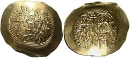 SB2008 Alexius III Angelus-Comnenus. Hyperpyron. Constantinople
