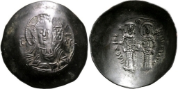 SB2011 Alexius III Angelus-Comnenus. Aspron trachy. Constantinople