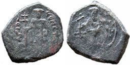 SB2059 Latin Empire of Constantinopole. Half tetarteron. Thessalonica