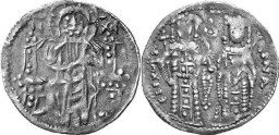 SB2502 John V Palaeologus. Basilikon. Constantinople