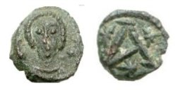 SB282 Justinian I. Nummus. Carthage